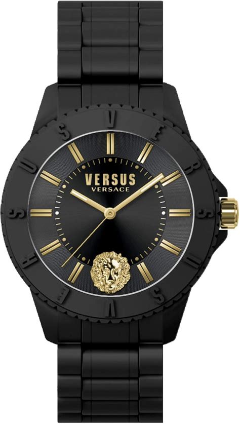 versus versace watch black|versus Versace watch home page.